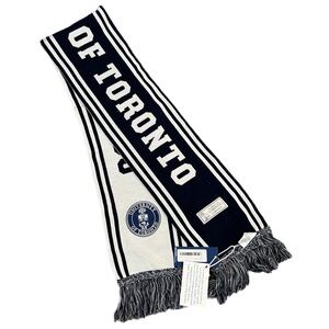 OVO University of Toronto Navy and White Scarf
